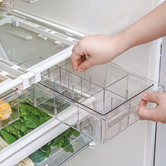 Arrange Transparent Rectangular Storage Box