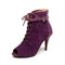 Women's High Heel Boots Latin Dance Shoes