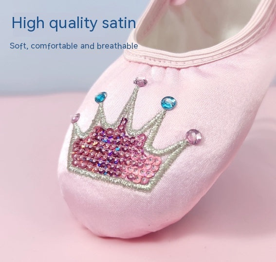 Children's Dance Shoes, Soft Soled Training Shoes, Girls