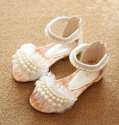 Children's shoes summer girls sandals baby sandals princess shoes little girls dance shoes