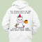 Printed Long Sleeve Idle Style Unisex To-do Hoodie