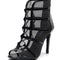 Black Latin Dance High Heels