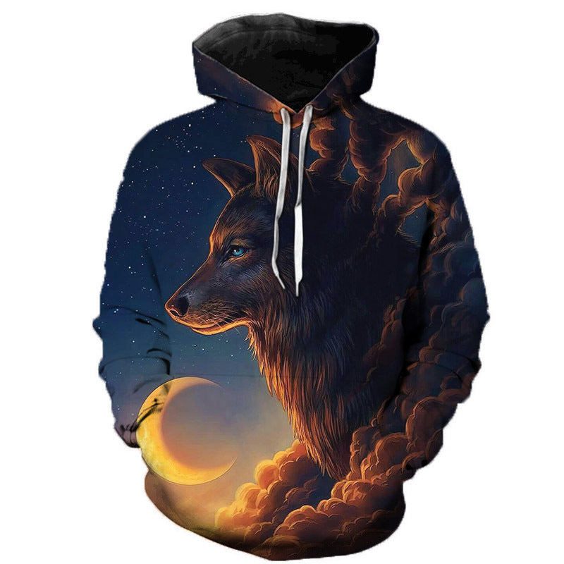 New Unisex 3D Digital Printed Hoodie Sweater