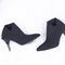 Women Shoes Slip-On Retro High Heel Ankle Boot Elegant Cusp England Casual Short Boots Female Pointed Toe Stiletto Shoes