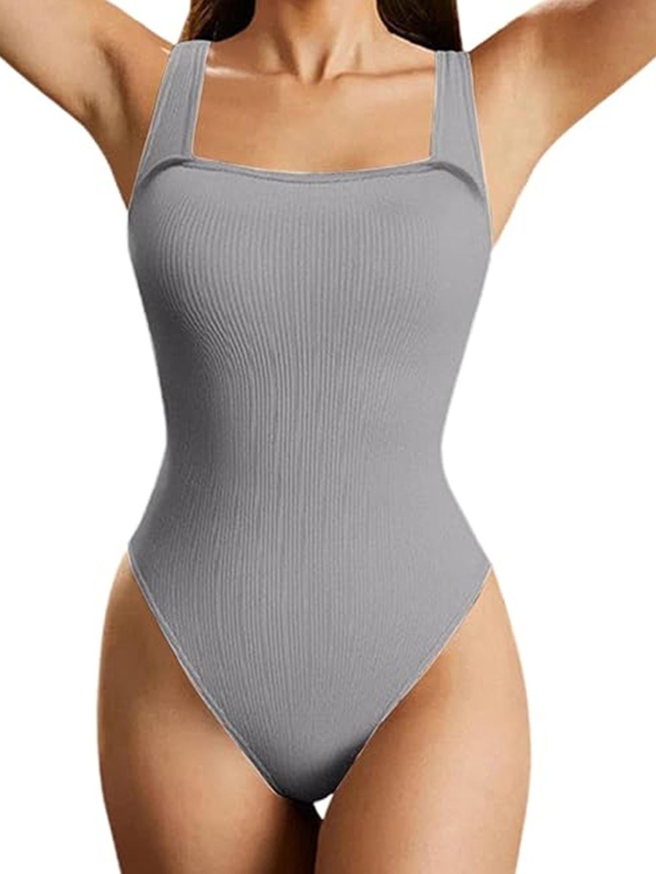 4 Pack Women Jumpsuit Workout Romper Short Sleeve Gym One Piece Bodycon Unitards Tummy Control Yoga Bodysuit