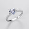 S925 Sterling Silver Ring Female Korean Version Of Light Luxury