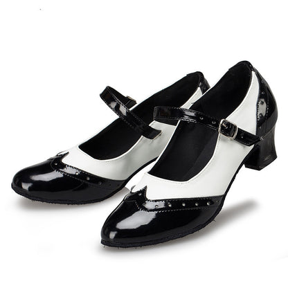 Saint's Snow Latin Dance Shoes Female Adult