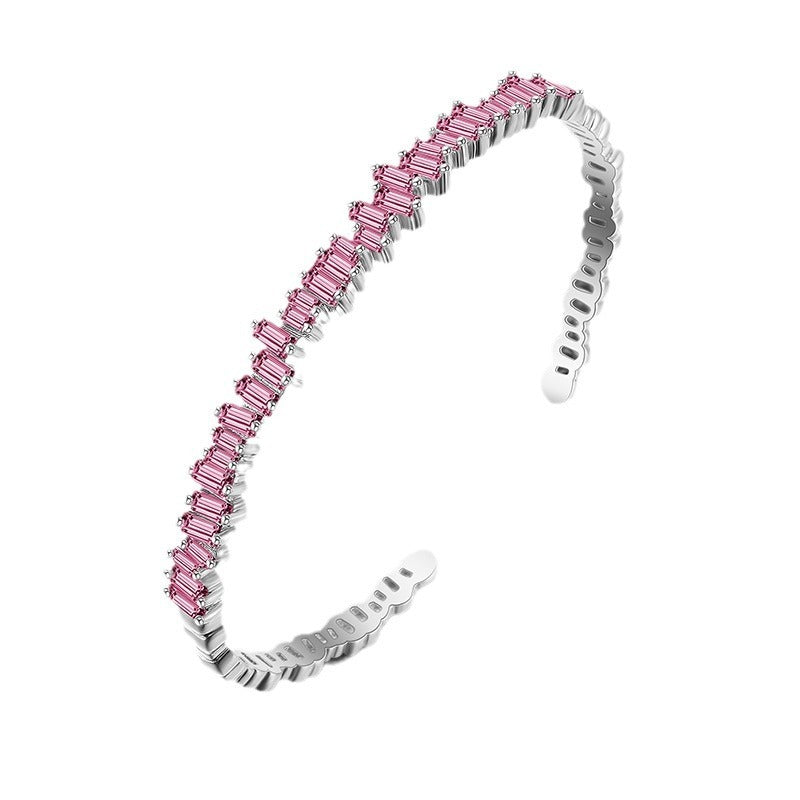 Geometric Irregular Zircon Starry Bracelet For Women