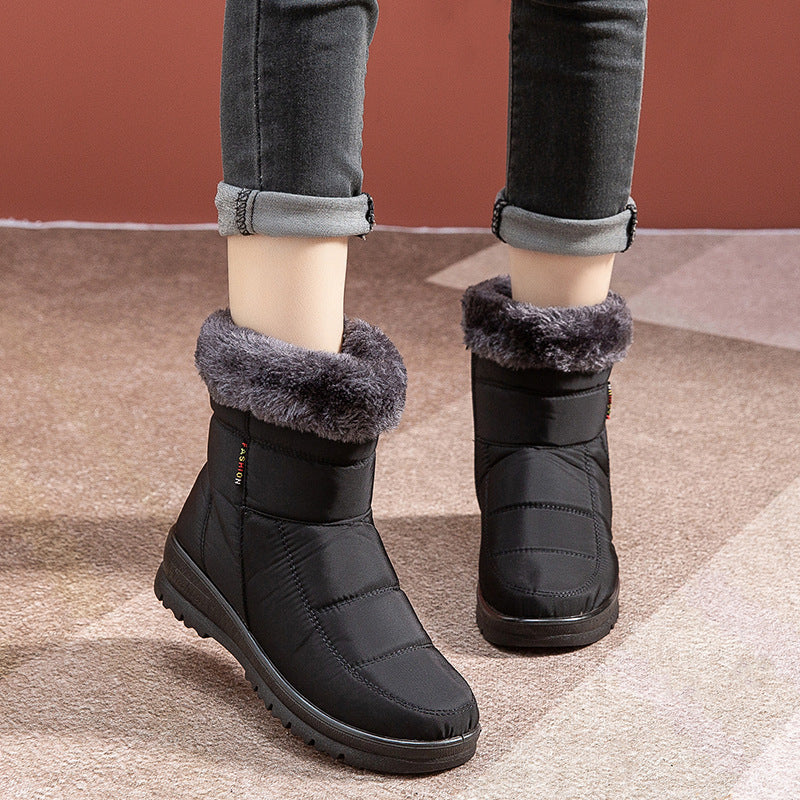 Winter Snow Boots Winter Warm Shoes For Women Low Heel Boots