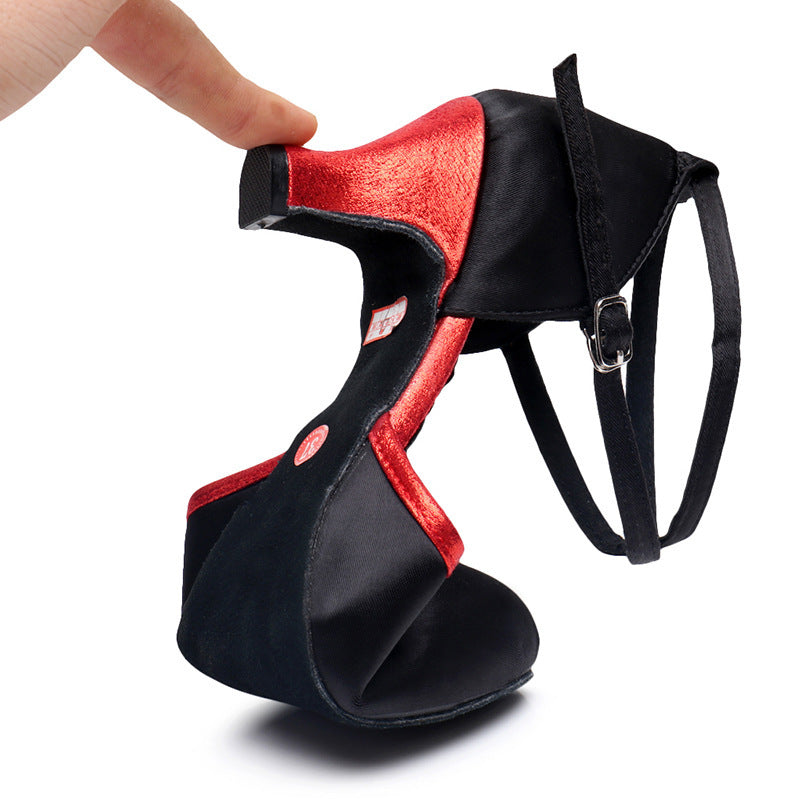 Hollow Breathable Summer Square Dance Shoes