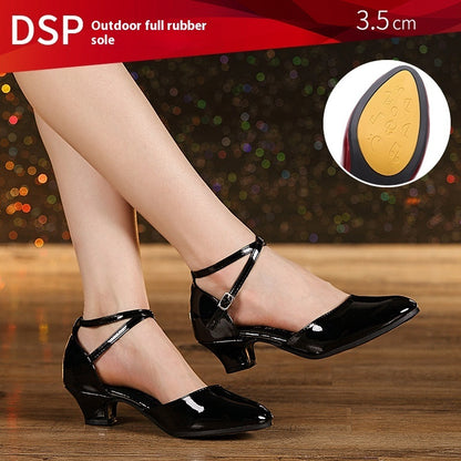 Latin Soft Bottom Square Dance Shoes Women