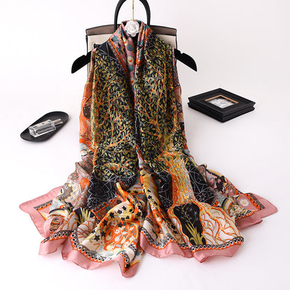 New Korean Style Air Conditioning Shawl Female Shawl Shawl Beach Towel