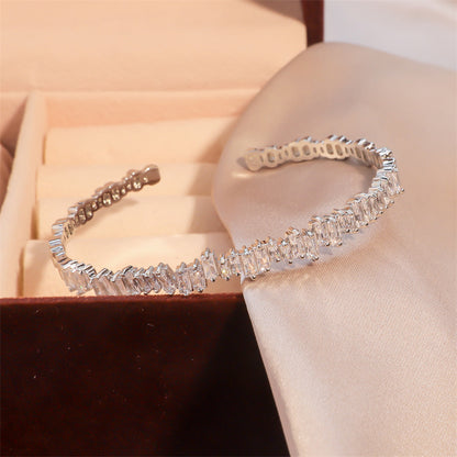 Geometric Irregular Zircon Starry Bracelet For Women