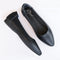 Leather Work Shoes Women Black