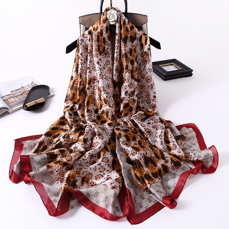 New Korean Style Air Conditioning Shawl Female Shawl Shawl Beach Towel