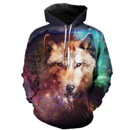 New Unisex 3D Digital Printed Hoodie Sweater