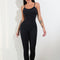 Womens Sexy Unitard One Piece Jumpsuit Spaghetti Strap Tummy Control Rompers Sleeveless Bodysuits Outfits