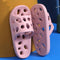 Soft Shoes Hollow Out Non-Slip Bathroom Slippers Women Home Indoor Shoes