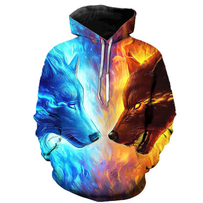 New Unisex 3D Digital Printed Hoodie Sweater